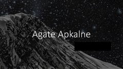 Презентация 'Agate Apkalne - latviešu gleznotāja', 1.