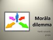 Презентация 'Morāles dilemmas izskatīšana', 1.