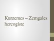 Презентация 'Kurzemes hercogiste', 1.