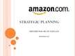Презентация 'Strategic Planning. www.Amazone.com', 1.