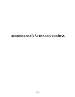 Конспект 'Administratīvā procesa tiesības', 1.
