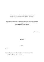 Реферат 'Konstitucionālo un administratīvo tiesību attīstība lr pēc neatkarības atgūšanas', 1.