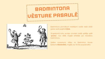 Презентация 'Badmintons', 3.
