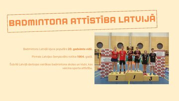 Презентация 'Badmintons', 4.