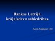 Презентация 'Bankas Latvijā, krājaizdevu sabiedrības', 1.