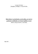 Реферат 'Arodveselība', 1.