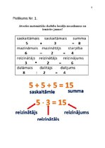 Конспект 'Portfolio mape matemātika 2. klasei', 9.