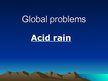 Презентация 'Acid Rain', 1.
