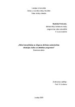 Реферат 'Vides komunikācija un Jelgavas atkritumu saimniecības situācijas analīze un attī', 1.