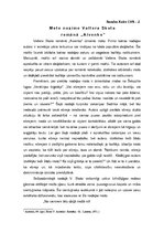 Эссе 'Moto nozīme Valtera Skota romānā "Aivenho"', 1.