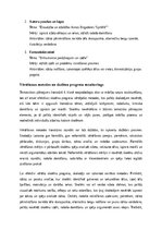 Эссе 'Tematiskais plānojums literatūrā 4. klasei: pedagoģiskās pieejas un mācību satur', 5.