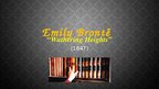 Презентация 'Emily Brontё "Wuthering Heights"', 1.