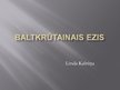 Презентация 'Baltkrūtainais ezis', 1.