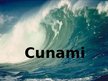 Презентация 'Cunami', 1.