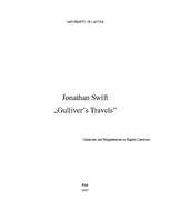 Эссе 'Jonathan Swift "Gulliver's Travels"', 1.