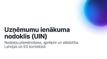 Презентация 'Uzņēmumu ienākuma nodoklis (UIN)', 1.