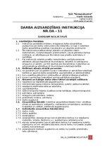 Образец документа 'Darba aizsardzības instrukcija darbam noliktavā', 1.