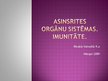 Презентация 'Asinsrites orgānu sistēma', 1.