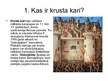 Презентация 'Krusta karu kopsavilkums', 2.
