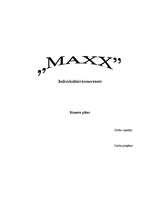 Бизнес план 'Individuālais komersants "Maxx"', 1.