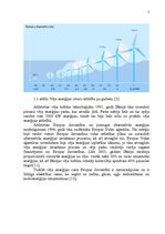 Реферат 'Eiropas Savienības politika vēja enerģijas nozīmes palielināšanai elektroenerģij', 5.