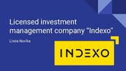 Презентация 'Investment Company "Indexo"', 1.