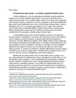 Эссе 'V. Hendersones māsu teorija – uz cilvēka vajadzībām balstīta teorija', 2.