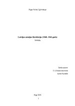 Реферат 'Latvijas armijas likvidācija', 1.