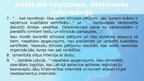 Презентация 'Maldinoša reklāma varikosette', 4.