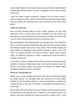 Эссе 'How movies influence society', 5.
