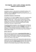 Конспект 'Seno ēģiptiešu vēsture, kultūra, mitoloģija, sabiedrība un kultūras mantojums', 1.