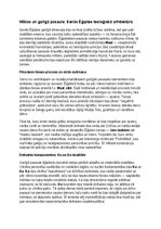 Конспект 'Seno ēģiptiešu vēsture, kultūra, mitoloģija, sabiedrība un kultūras mantojums', 31.