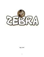 Реферат 'Zebras', 1.