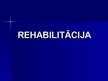 Презентация 'Rehabilitācija', 1.
