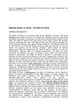 Реферат 'Banking System in England and in Latvia', 2.