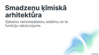 Презентация 'Smadzeņu ķīmiskā arhitektūra', 1.