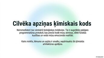 Презентация 'Smadzeņu ķīmiskā arhitektūra', 12.