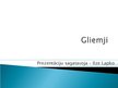 Презентация 'Gliemji, gliemeži', 1.