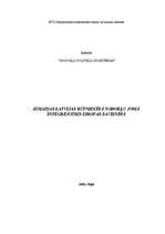 Реферат 'Izmaiņas Latvijas rūpniecībā nodokļu jomā, integrējoties Eiropas Savienībā', 1.