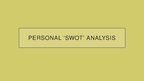Презентация 'SWOT Analysis', 1.