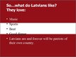 Презентация 'Latvia and Latvians', 15.