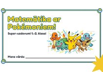 Образец документа 'Matemātika ar Pokēmoniem', 1.