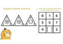 Образец документа 'Matemātika ar Pokēmoniem', 14.