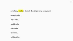 Презентация 'Vārdu krājuma vēsturiskais mainīgums', 13.