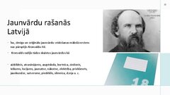 Презентация 'Vārdu krājuma vēsturiskais mainīgums', 20.