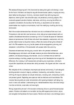 Эссе 'Designing One’s Destiny: The Architecture of Life', 2.