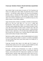 Эссе 'Eiropas agro viduslaiku civilizāciju veidojošie kultūrslāņi un ģeopolitiskās zon', 1.