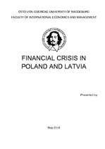 Реферат 'Financial Crisis in Poland and Latvia', 1.