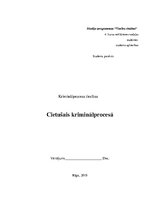 Реферат 'Потерпевший в уголовном процессе', 1.