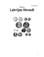 Реферат 'Latvijas novadi', 1.
